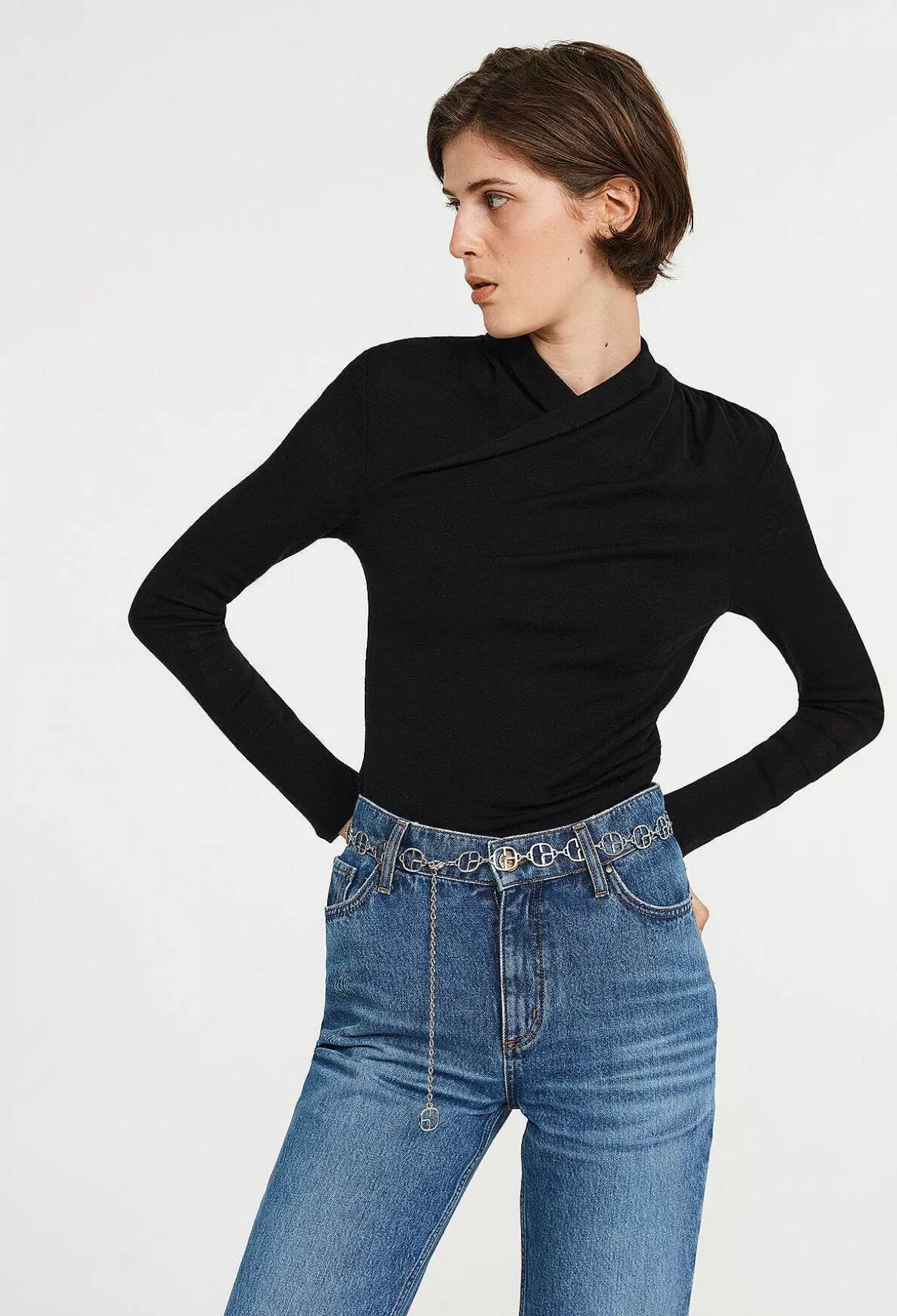 Claudie Pierlot Ceinture Chaine Monogramme Online