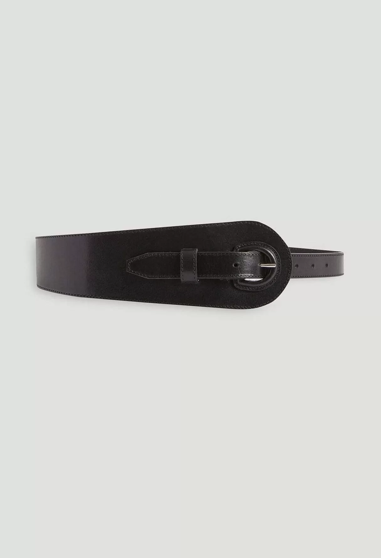 Claudie Pierlot Ceinture Cuir Noir New