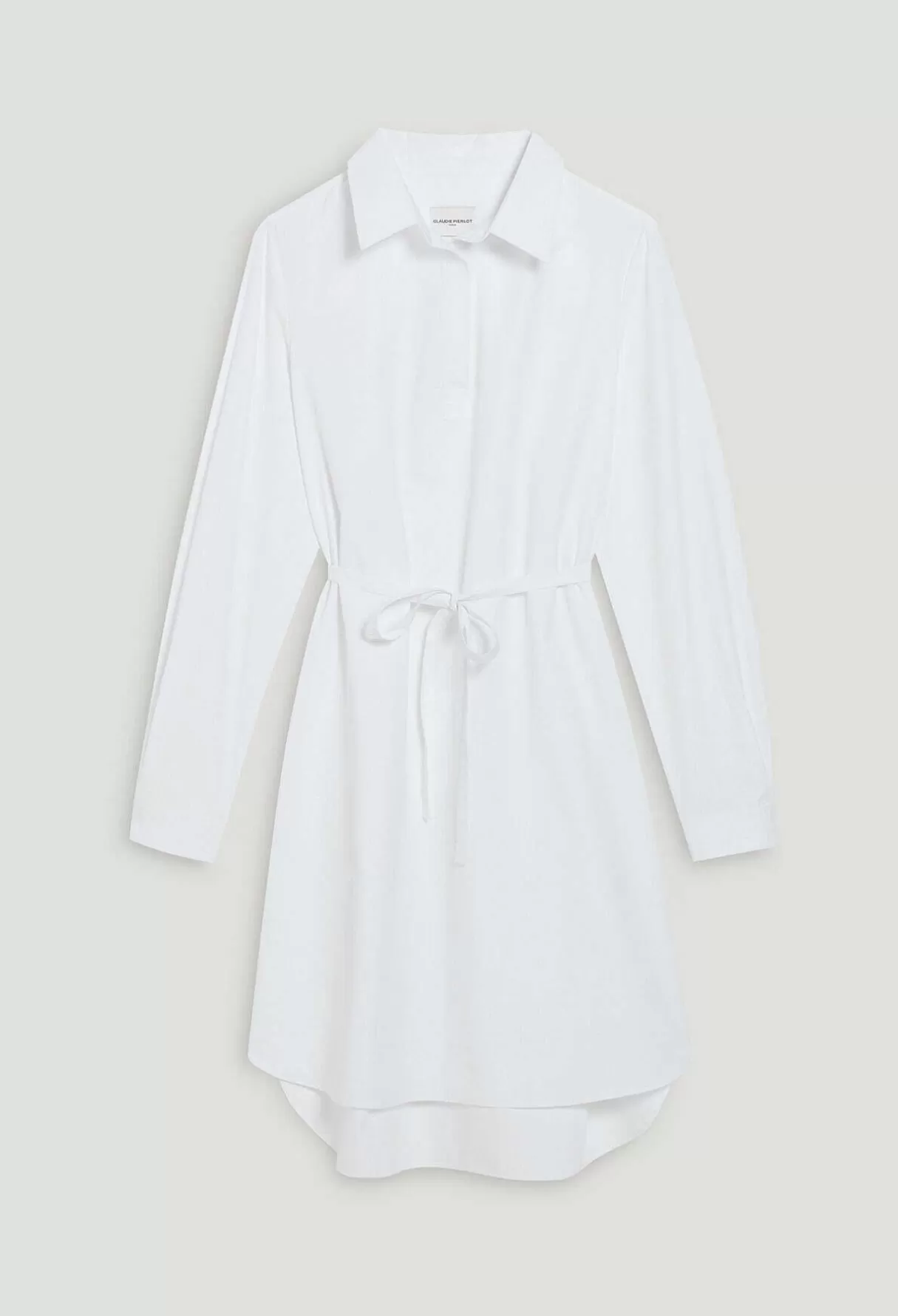 Claudie Pierlot Robe Courte Col Polo Outlet