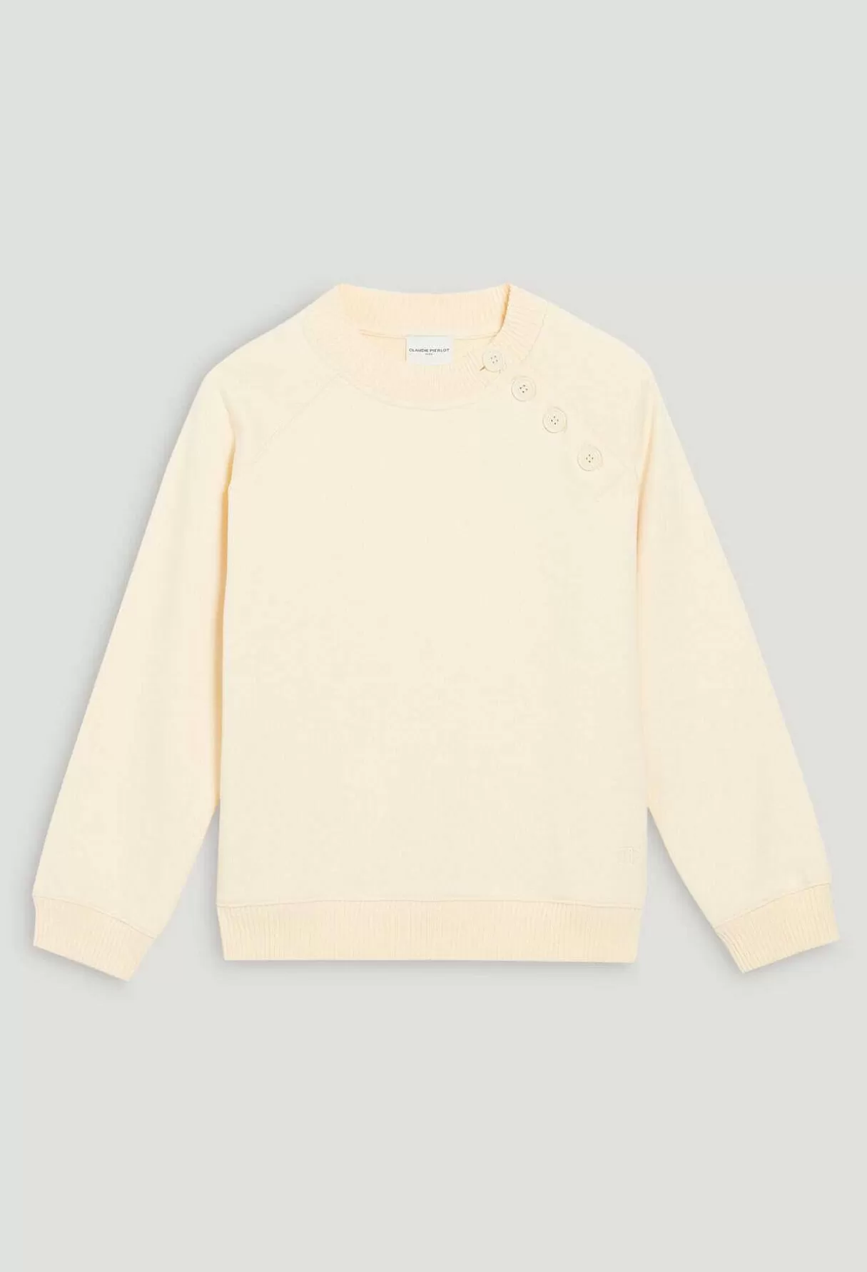 Claudie Pierlot Sweatshirt Boutons Sale