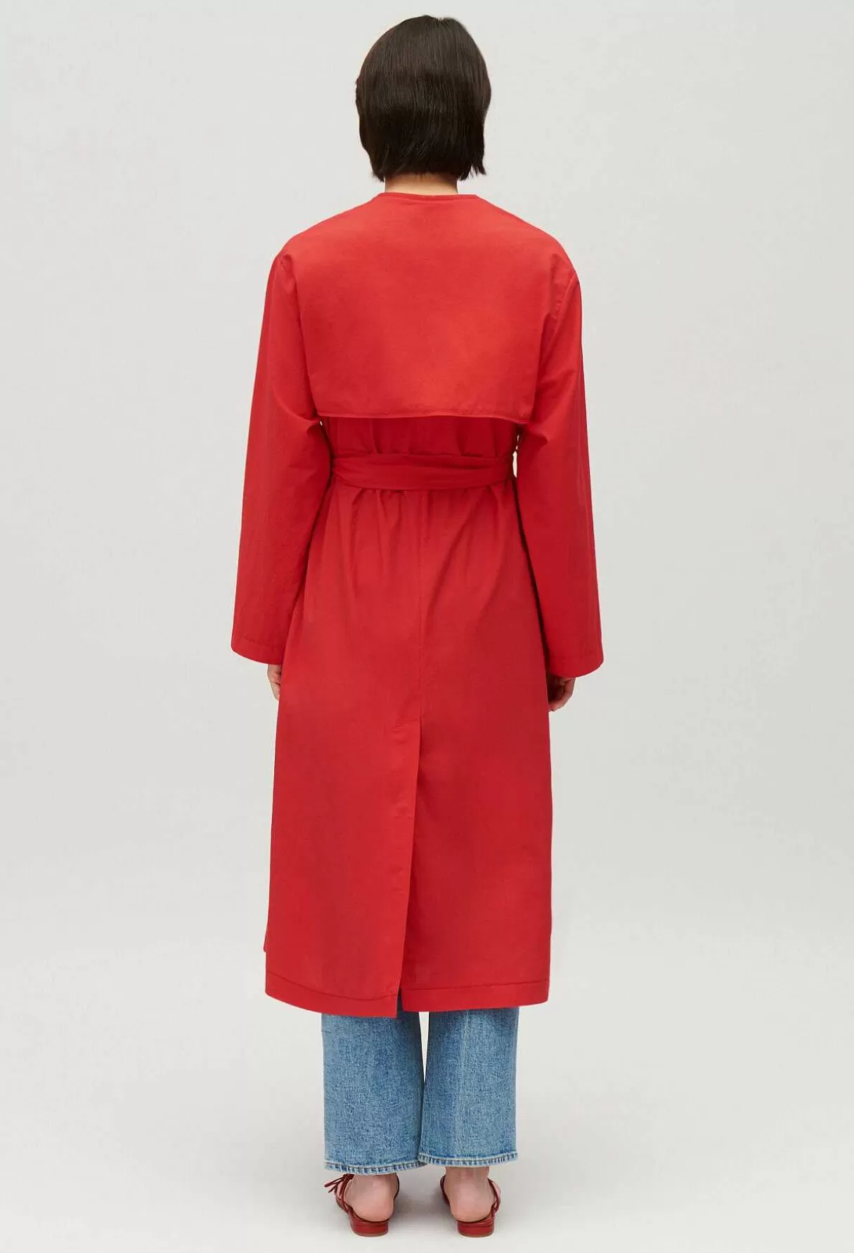 Claudie Pierlot Trench Long Rouge Sale