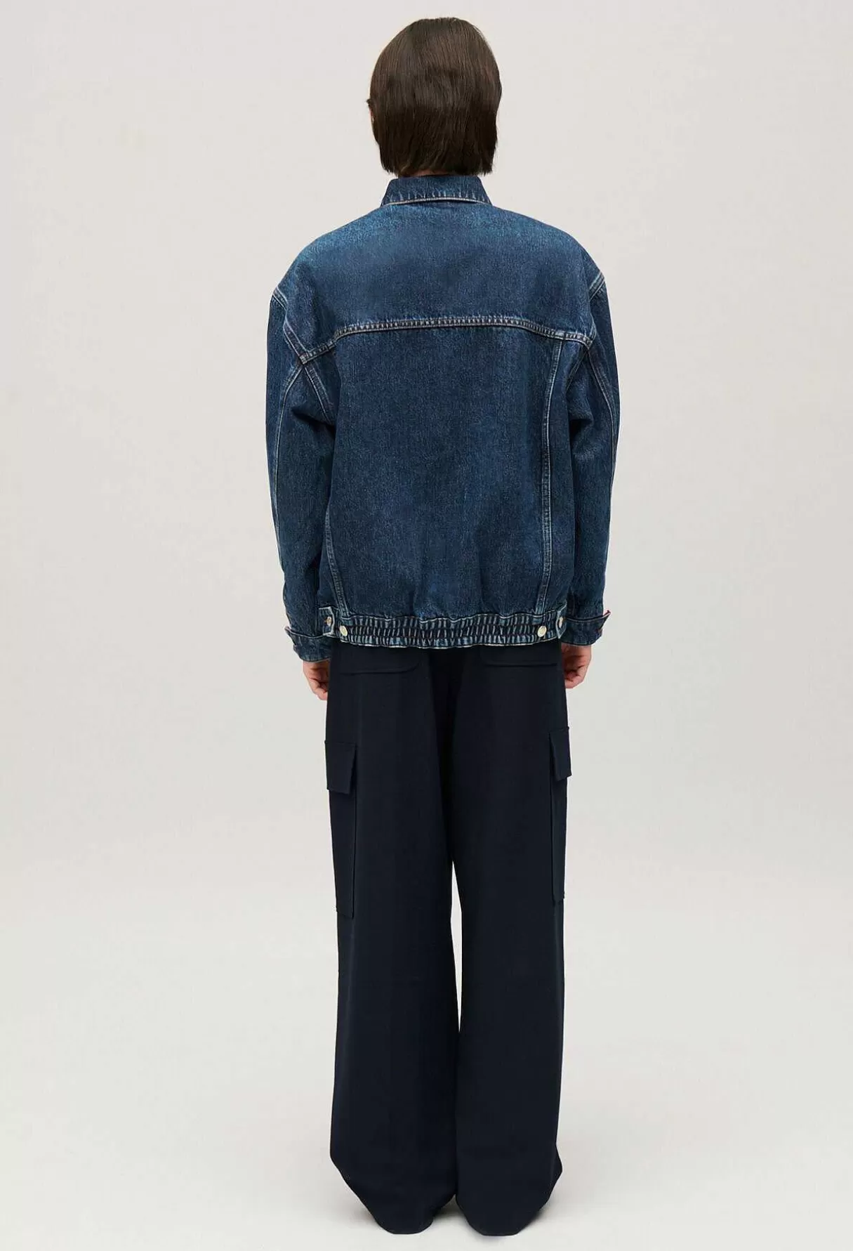 Claudie Pierlot Veste Oversize Denim Reversible Discount