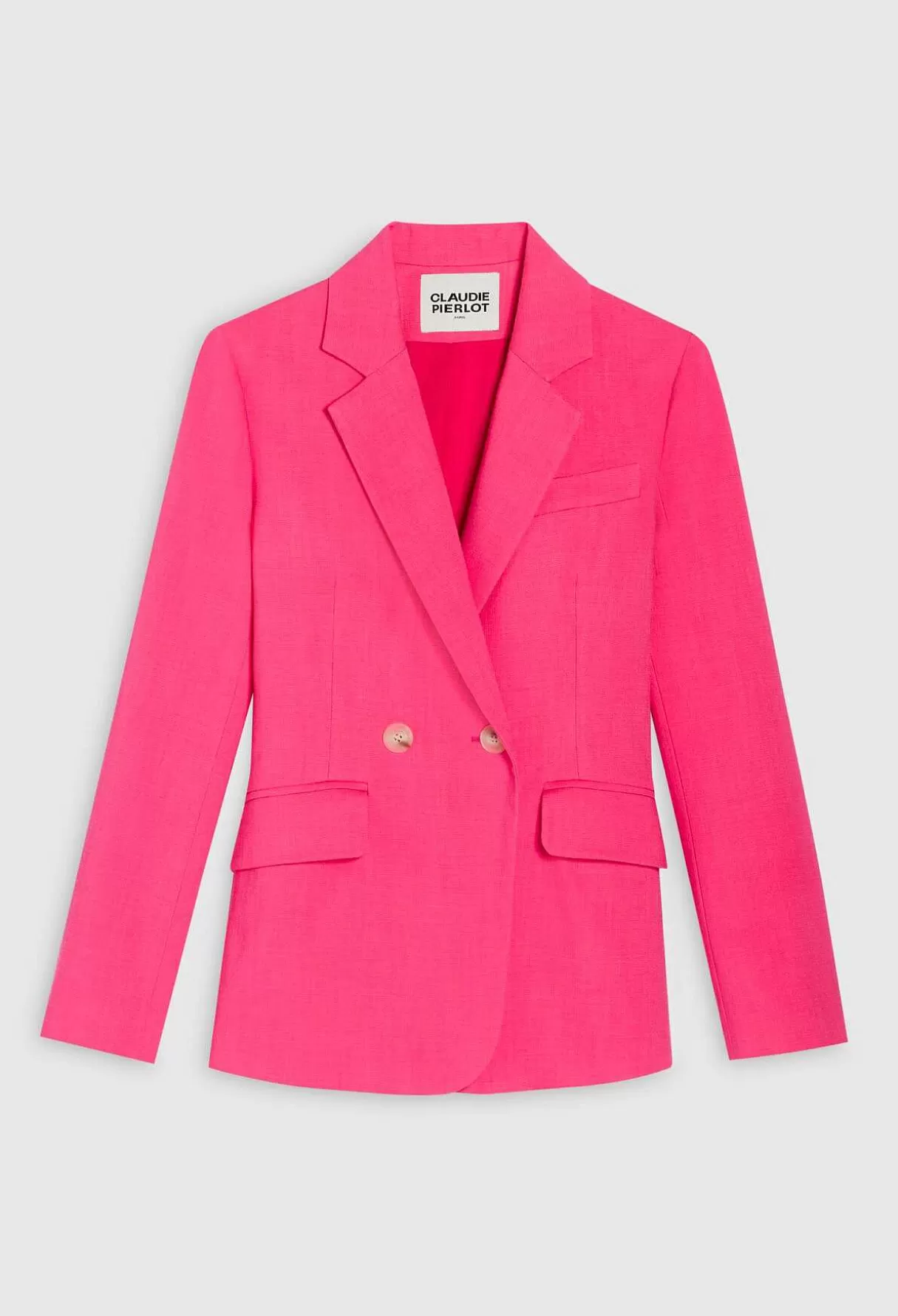 Claudie Pierlot Veste Tailleur Rose Best Sale